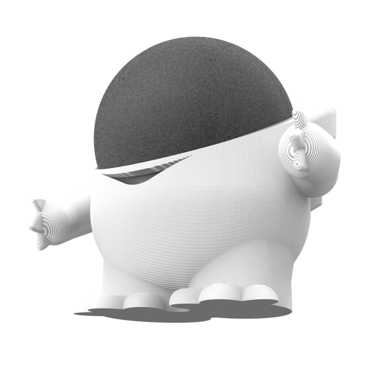 Suporte de Mesa para Echo Dot 5 (Alexa) — Baby Echosaurus