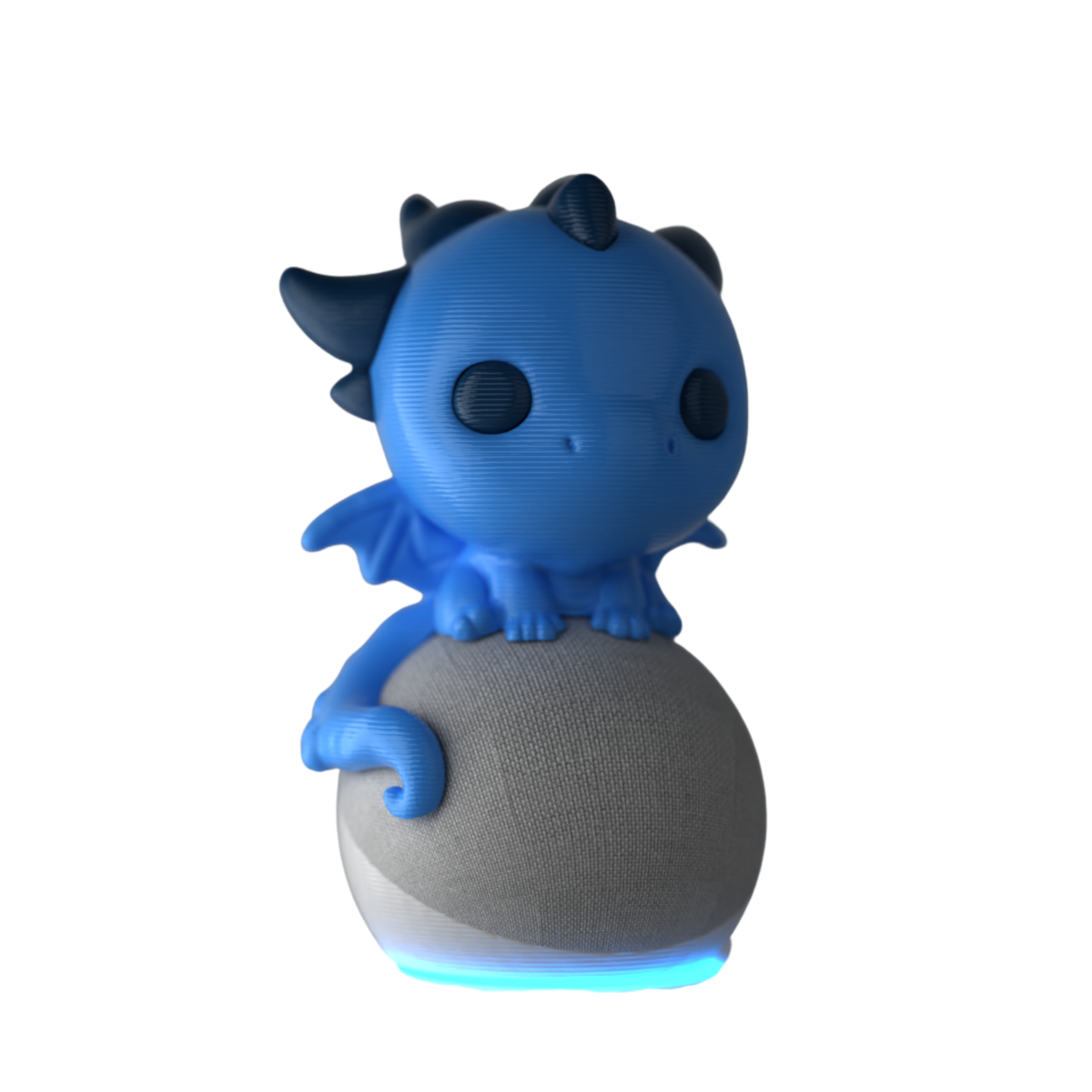 Suporte de Mesa para Echo Dot 5 (Alexa) — Dragão