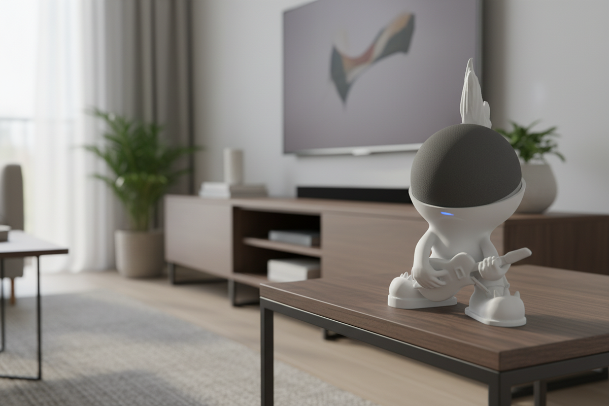 Suporte de Mesa para Echo Dot 5 (Alexa) — Starboy