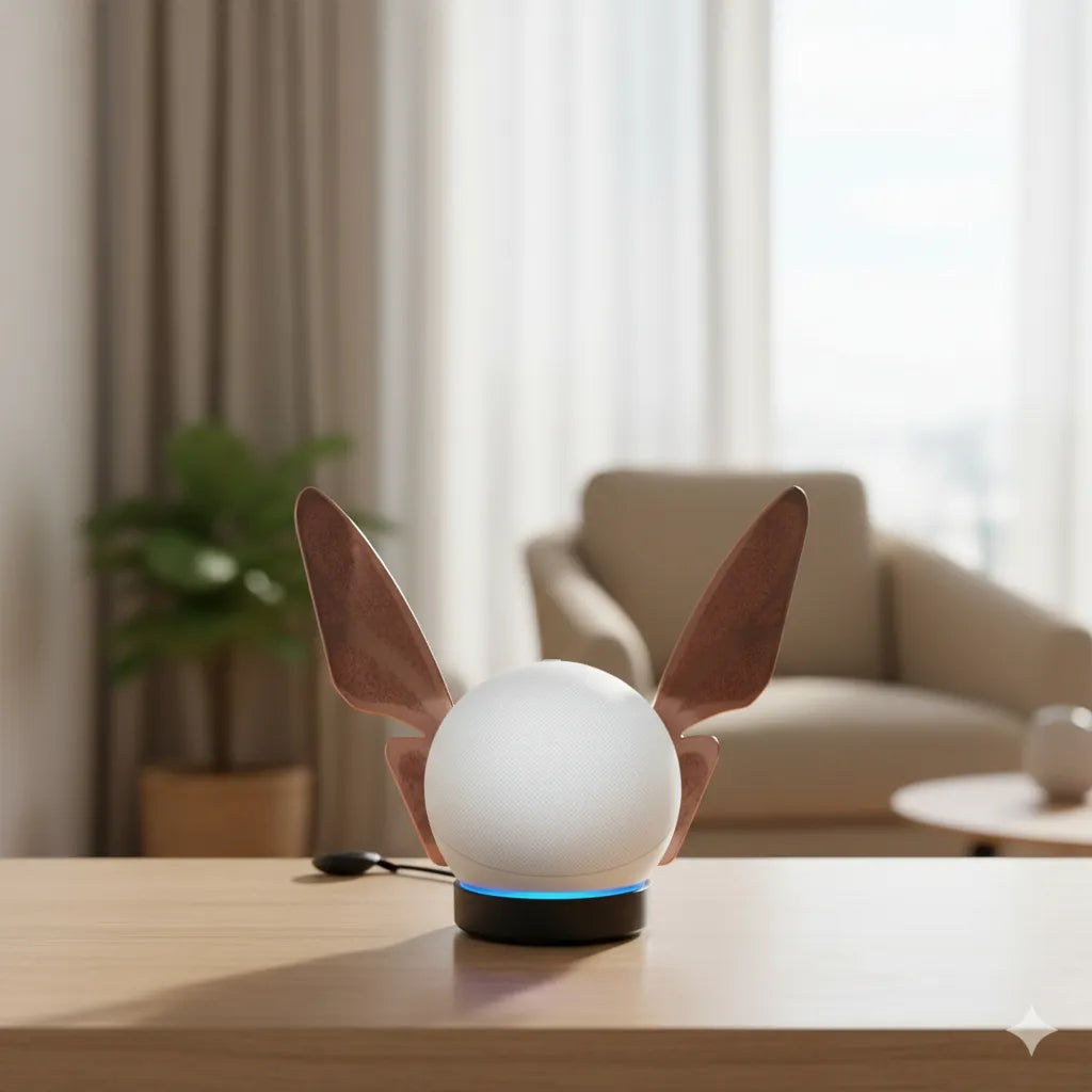 Suporte de Mesa para Echo Dot 5 (Alexa) — Borboleta