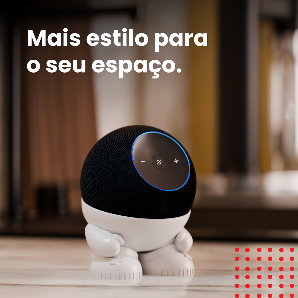 Suporte de Mesa para Echo Dot Max (Alexa) — Joy