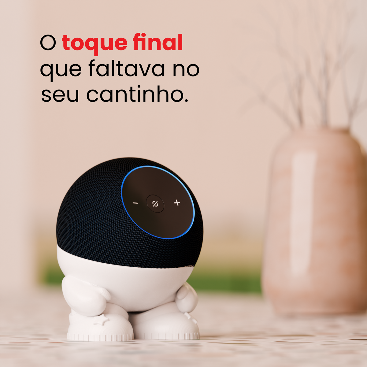 Suporte de Mesa para Echo Dot Max (Alexa) — Joy