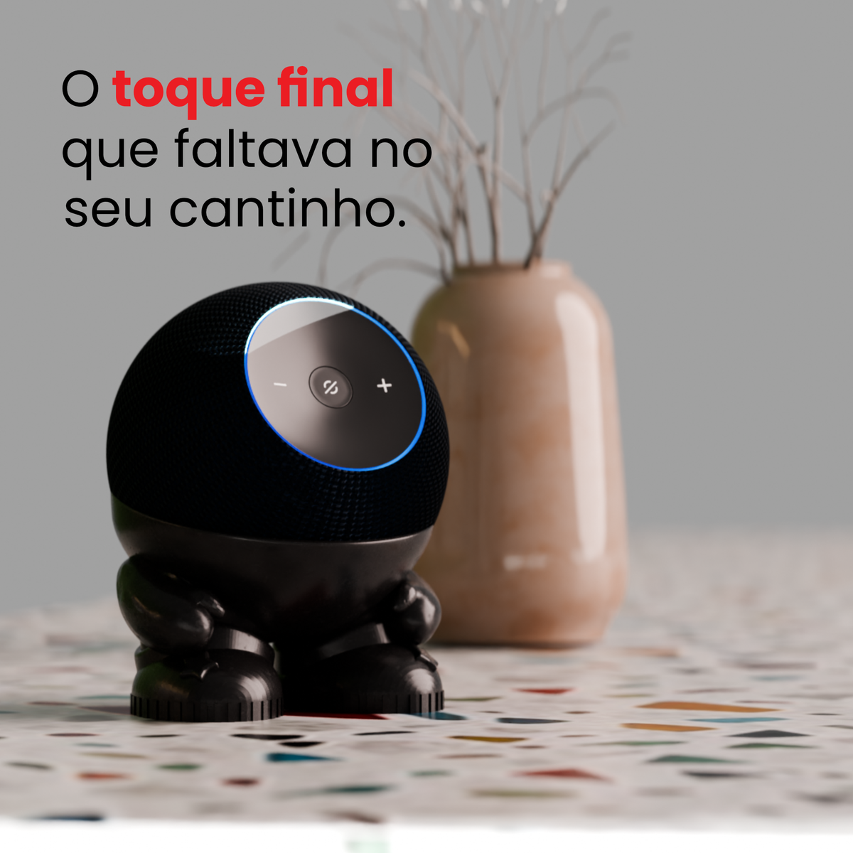 Suporte de Mesa para Echo Dot Max (Alexa) — Joy