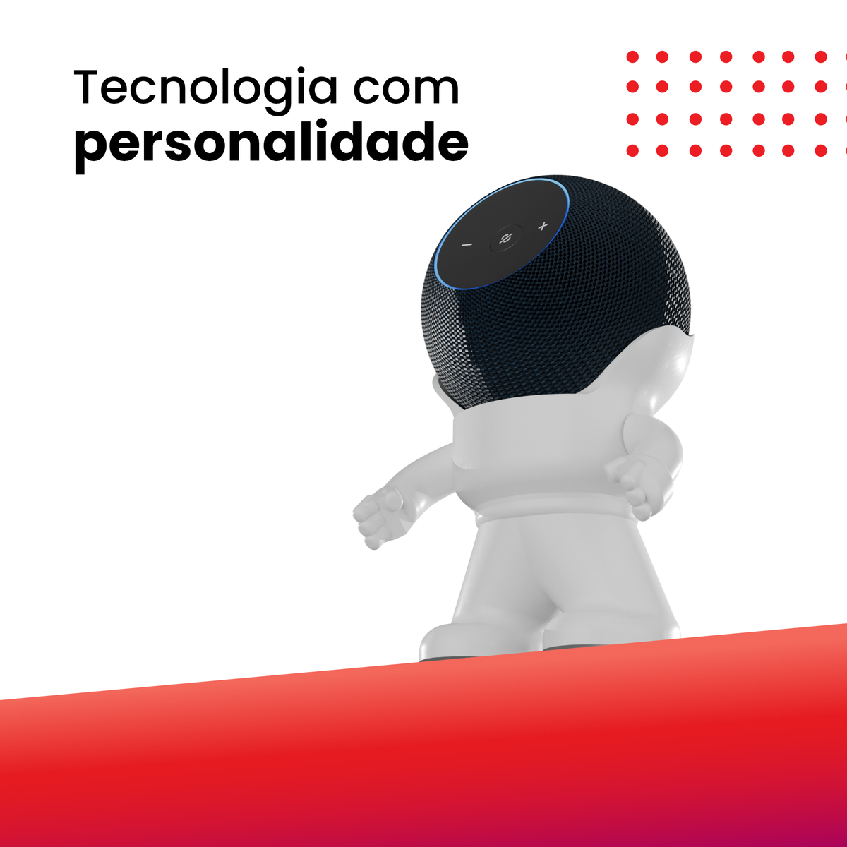 Capa Skin para Echo Dot Max (Alexa) — Bill