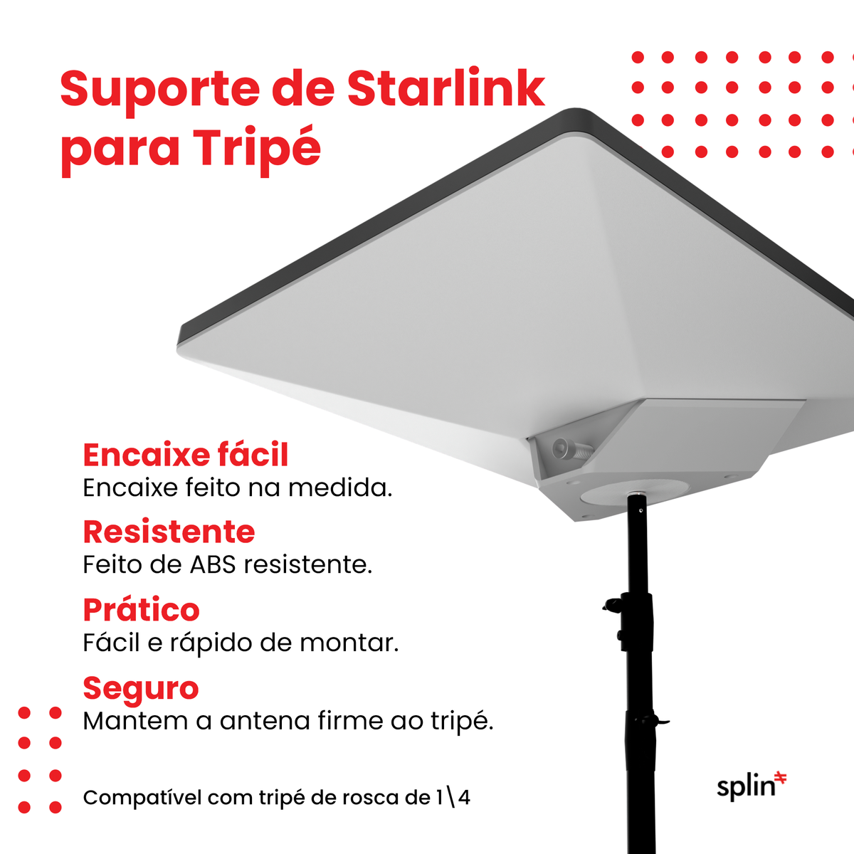Adaptador de Tripé para Starlink