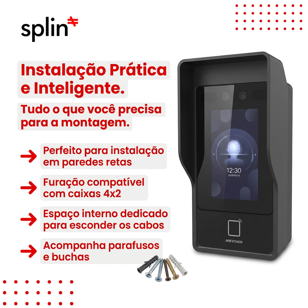 Suporte para Facial Hikvision DS-K1T342MWX
