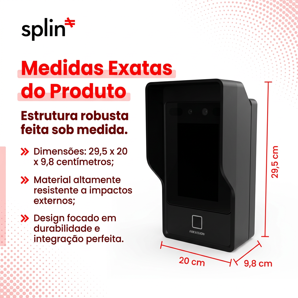 Suporte para Facial Hikvision DS-K1T342MWX