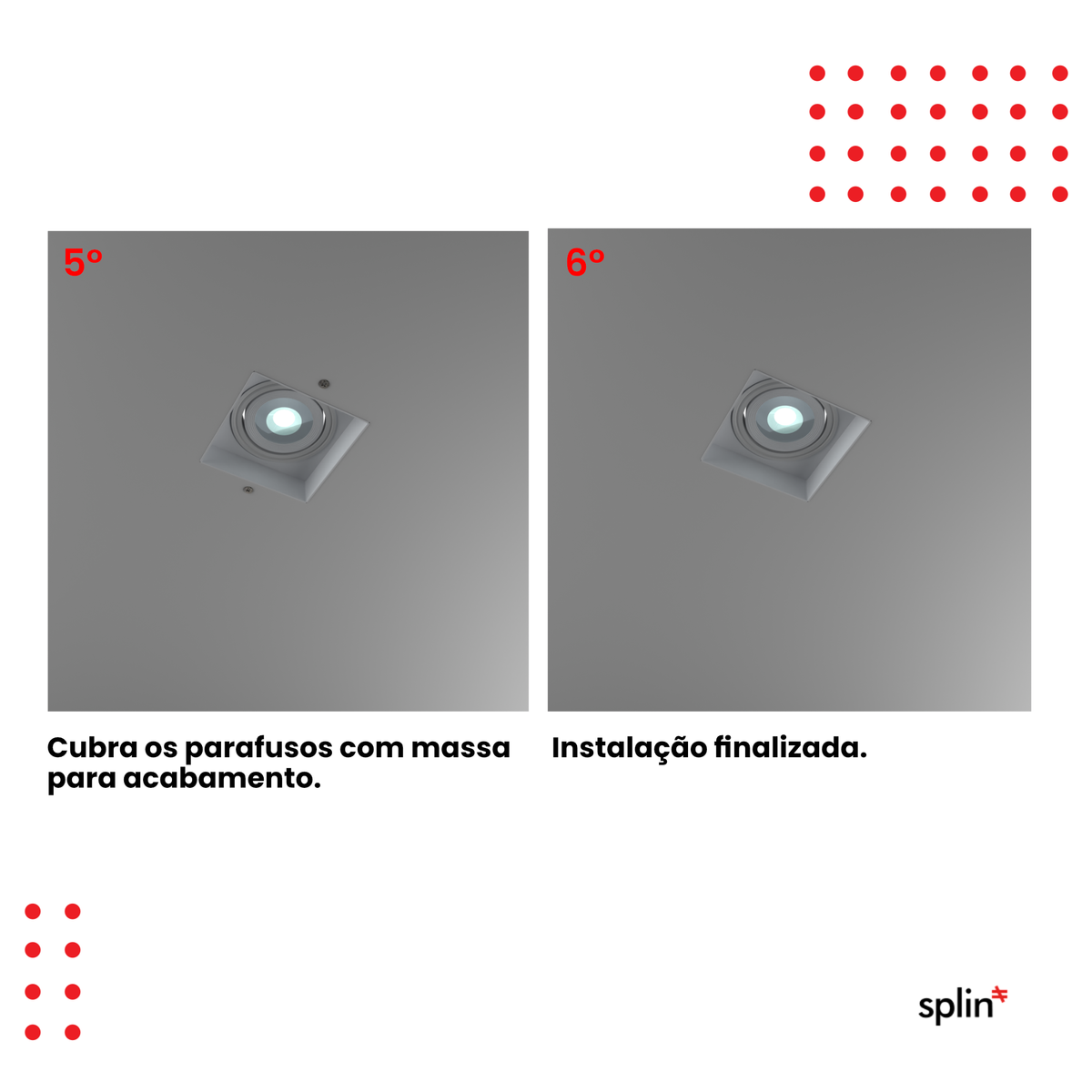 Spot de Embutir No Frame 5W