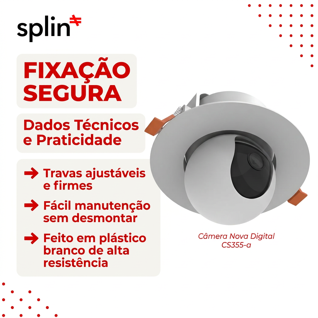 Suporte de Teto para Câmera NovaDigital CS-355A