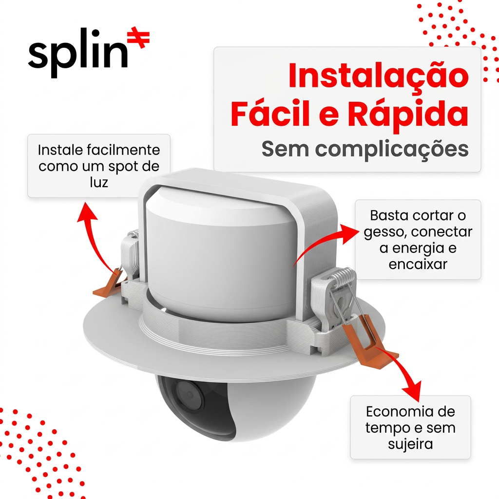 Suporte de Teto para Câmera NovaDigital CS-355A