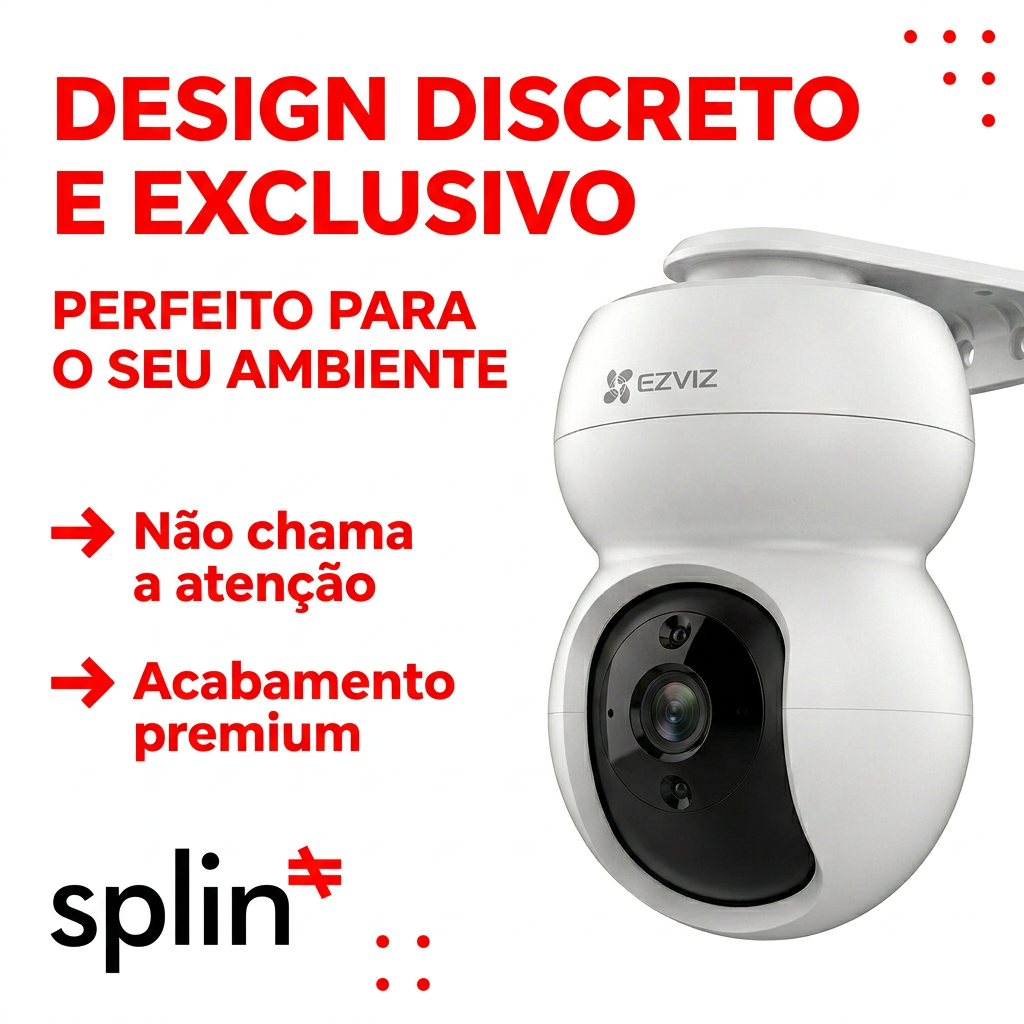 Suporte de Parede e Quina para Câmera Ezviz C6CN, C6N, TY1 e TY2