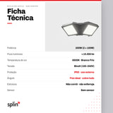Refletor Duplo 2 x 100w - sem sensor - imagem do produto