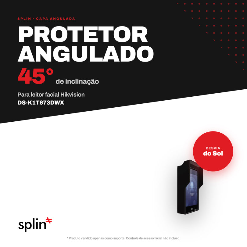 Facial Hikvision - 45 Graus - DS-K1T673DWX - imagem do produto
