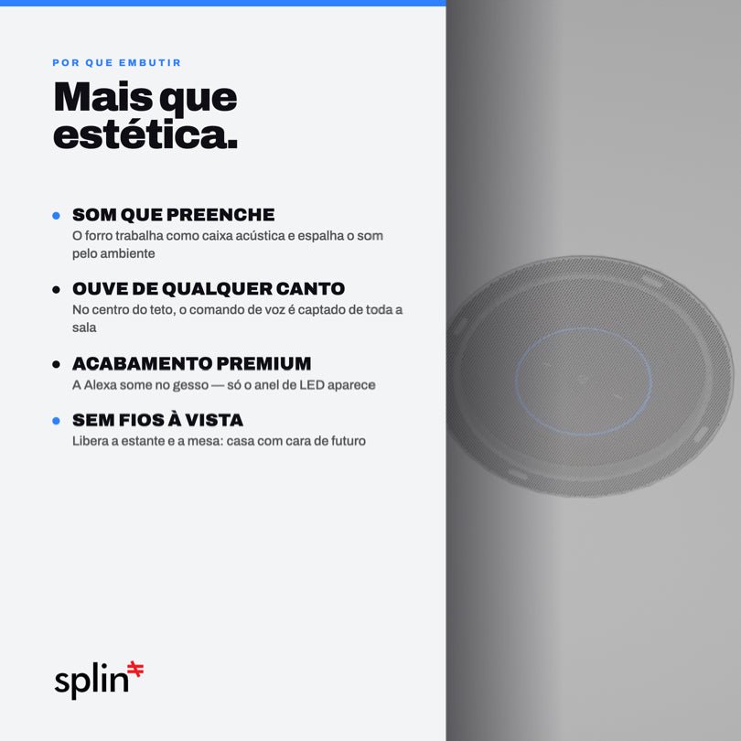 SUporte de teto Pro Light - Dot Max - Redondo - imagem do produto