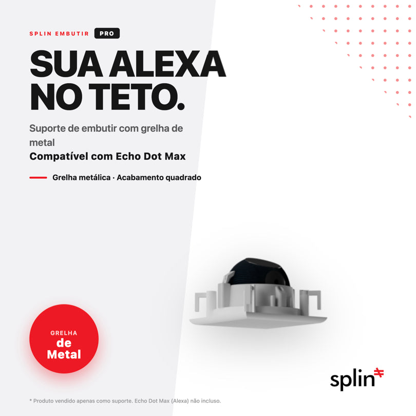 Suporte de teto - Dot Max - Linha Pro - Quadrado