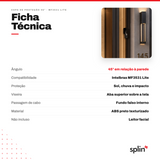 Ficha técnica do protetor 45° para MF3531 Lite