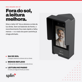 Inclinação de 45° tira a tela do sol e melhora a leitura