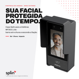 Protetor Facial Reto com Capa para Intelbras MF3531 Lite