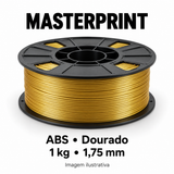 Filamento ABS — cor Dourado