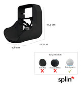 Compacto de Tomada - Echo Dot 5 - Compacto V4 - Fonte na horizontal - imagem do produto