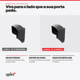 Suporte SPLIN Control iD iDMax — Modelo 45° — instalação para a esquerda ou direita