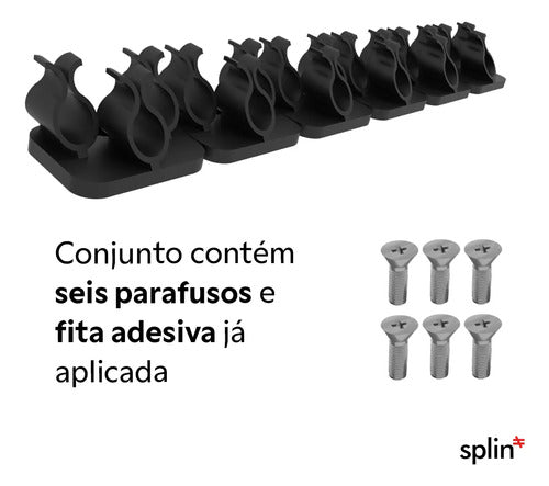 Suporte de cabo - Modular (2 pentes de 6) - imagem do produto