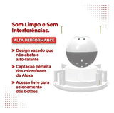 Suporte de Teto - Echo Dot 5 e Homepod Mini - Linha PRO - Acabamento redondo - imagem do produto