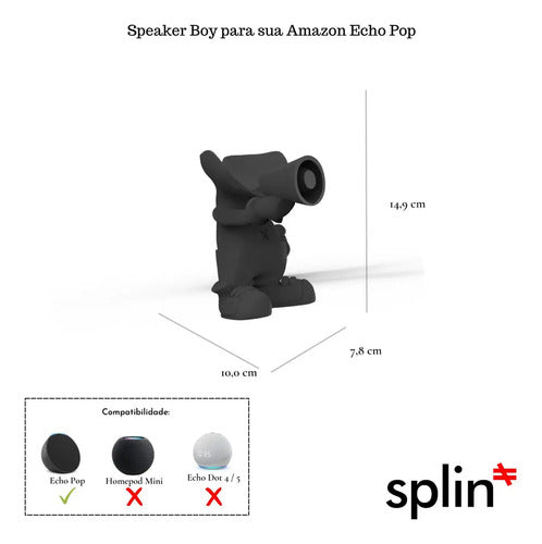 Suporte de Mesa - Echo Pop - Speaker Boy - imagem do produto