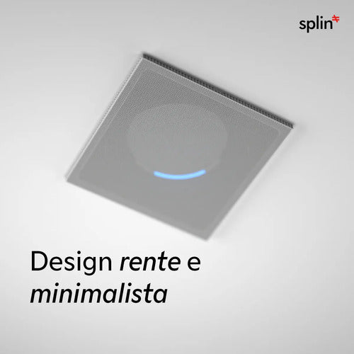 Suporte de teto - Echo Dot 5 / Echo POP - Linha Pro Light - Acabamento quadrado - imagem do produto