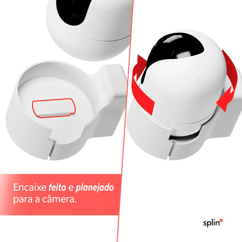 Suporte de tomada - Camera Intelbras IM4 - imagem do produto