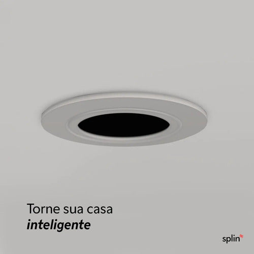 Suporte de teto - Controle IR Nova Digital Tuya - Acabamento redondo - imagem do produto