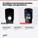 Suporte SPLIN Control iD iDMax — Modelo Parede — encaixe da moldura e leitor não incluso
