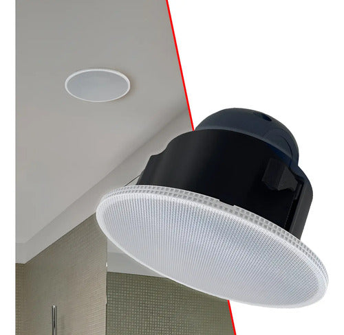 Suporte de teto - Echo Dot 5 / Echo POP - Linha Pro Light - Acabamento redondo - imagem do produto
