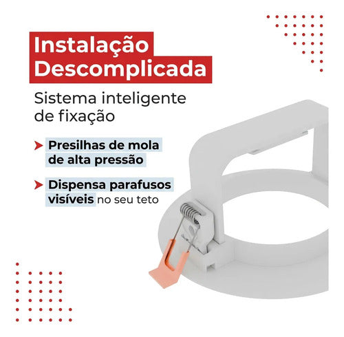 Suporte de teto - Camera Intelbras IM4 - imagem do produto