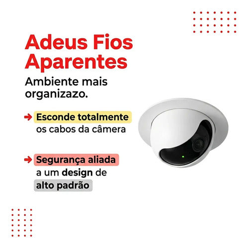 Suporte de teto - Camera Intelbras IM4 - imagem do produto