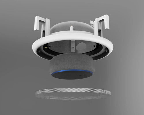 Suporte de Teto - Echo Dot 3 - Linha PRO - Acabamento redondo - imagem do produto