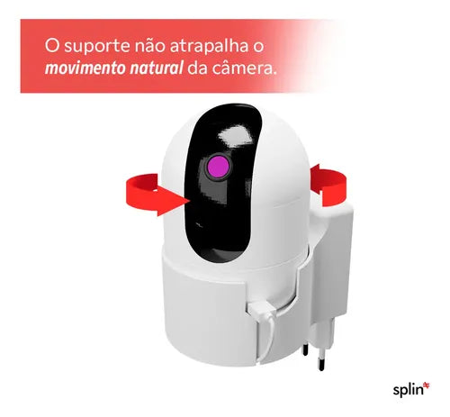 Suporte de tomada - Camera Intelbras IM4 - imagem do produto