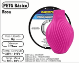 Filamento PETG — cor Rosa