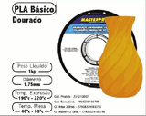Filamento PLA — cor Dourado