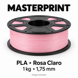 Filamento PLA — cor Rosa Claro