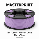Filamento PLA Fosco — cor Winsome Orchid