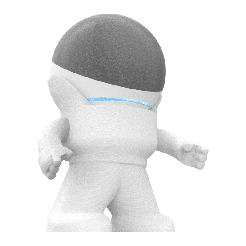 Skin para Amazon Echo Dot 5, Dot 4 e Apple Homepod Mini - Mr. Bill - Imagem 3