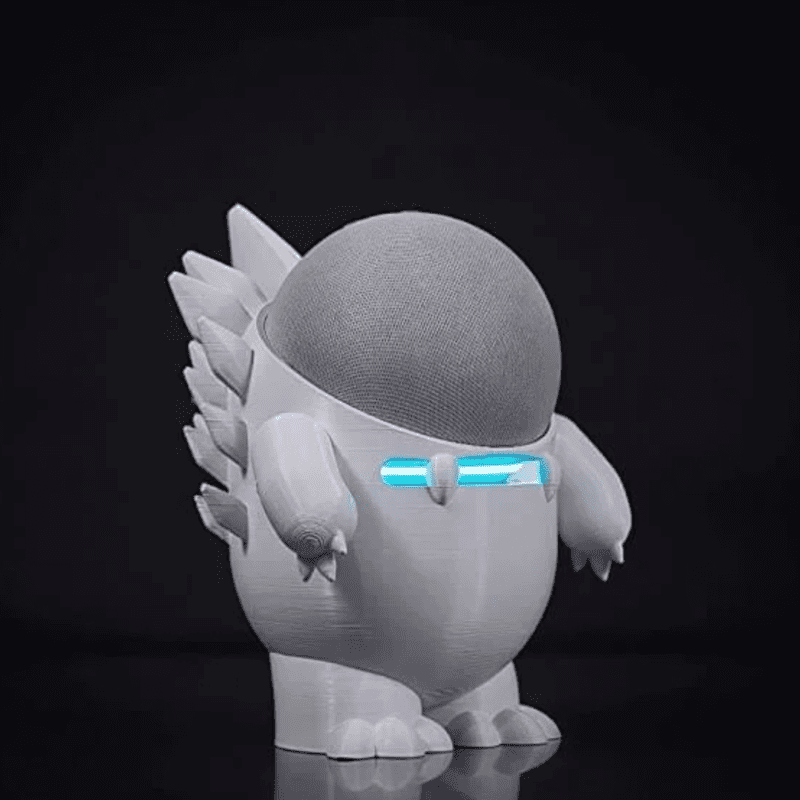 Skin para Amazon Echo Dot 5 (compatível também com Dot 4 e Apple Homepod Mini) - Echosaurus Dino - Imagem 2