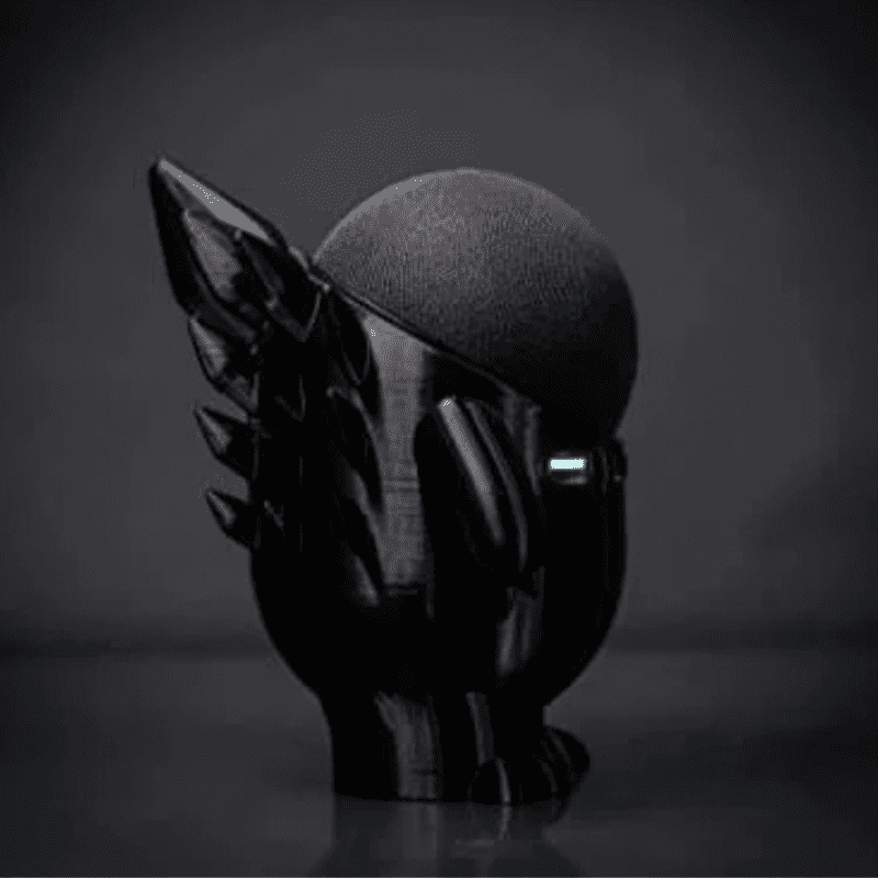Skin para Amazon Echo Dot 5 (compatível também com Dot 4 e Apple Homepod Mini) - Echosaurus Dino - Imagem 4