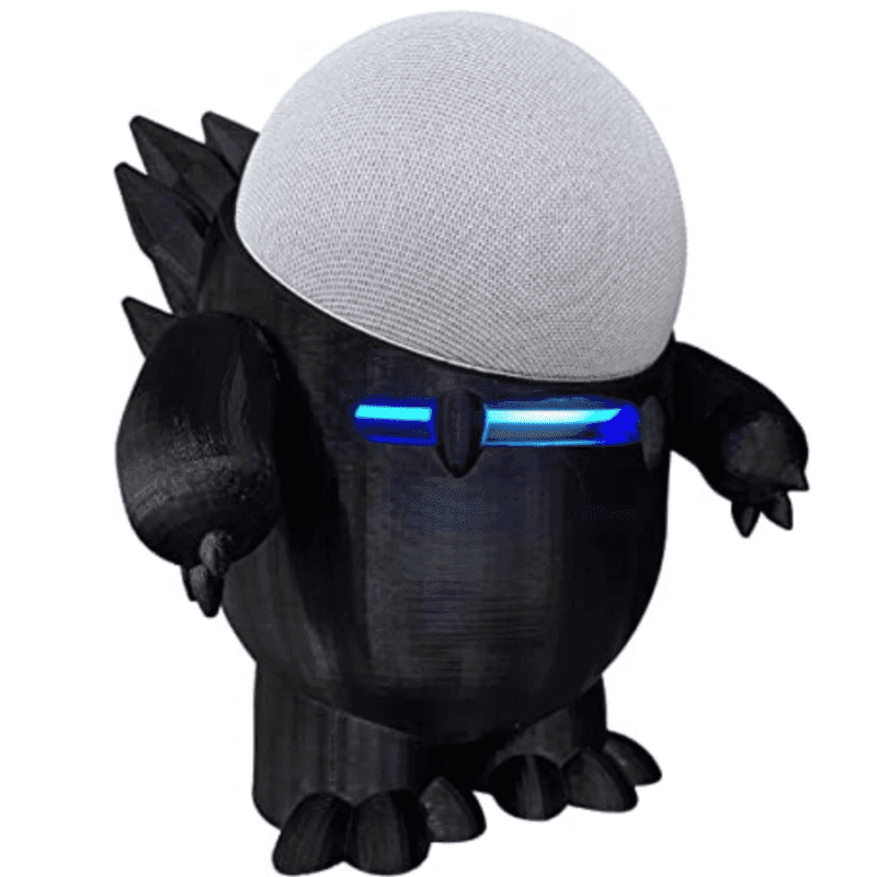 Skin para Amazon Echo Dot 5 (compatível também com Dot 4 e Apple Homepod Mini) - Echosaurus Dino