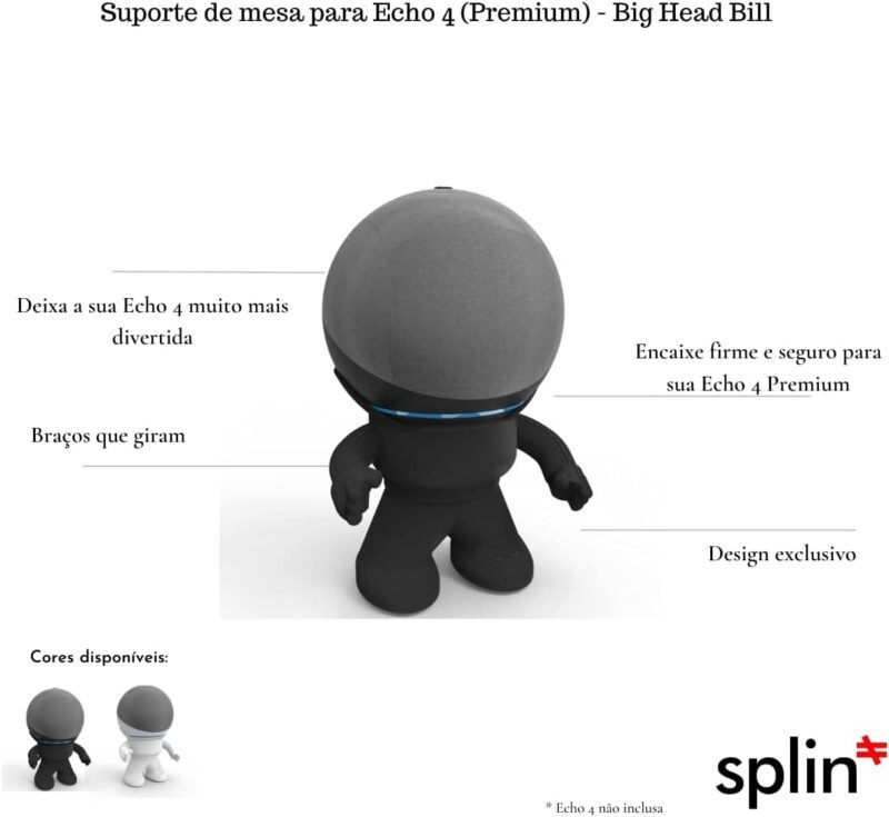 Skin para Echo Premium 4ª geração - Big Head Bill - Imagem 2