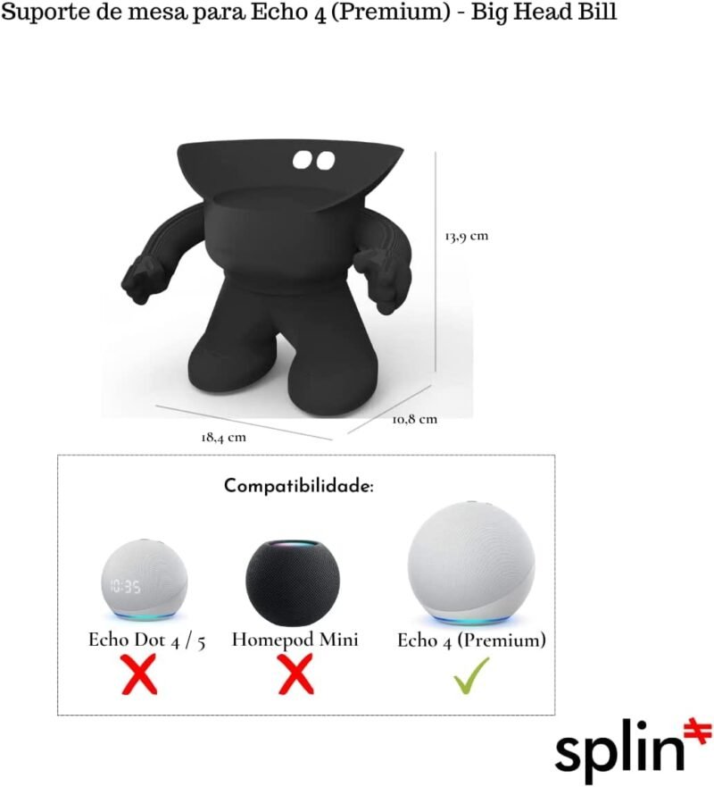Skin para Echo Premium 4ª geração - Big Head Bill - Imagem 4