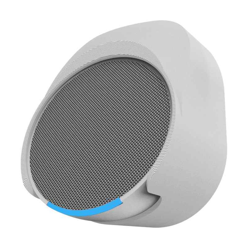 Suporte de tomada para Echo Pop - Modelo Compacto sem fios - Tomada horizontal