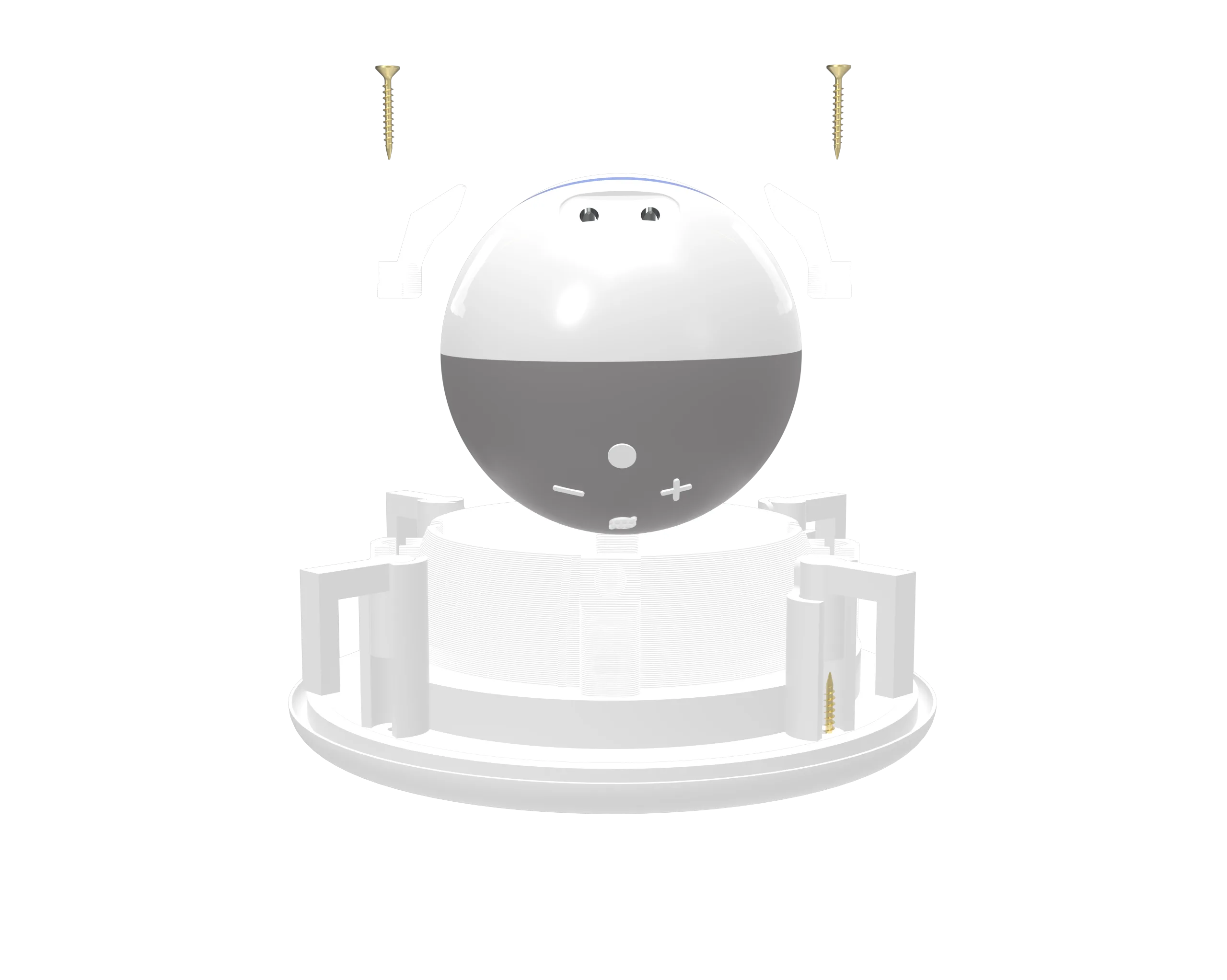 Suporte de Teto Echo Dot 5 (Dot 4 e Homepod Mini) - Linha PRO - Imagem 5