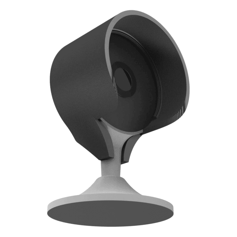 Case anti chuva - Splin - para Câmera De Segurança Intelbras MIbo Im3 - cobre e protege sensor - nitidez de imagem na chuva